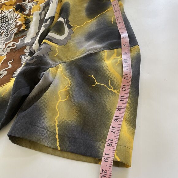 Vintage Extreme Limit Shirt Mens Large DRAGON All Over Graphic Print Y2K Street - Picture 8 of 9